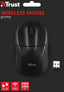 Ratón Trust Wireless Mouse Primo - Matte Black (sensor Optico De 1.000 - 1.600 Ppp Reales)