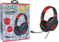 Auriculares Otl Pro G1 Gaming Headphones Pokemon Pokeball Black/red (negro/rojo) (consolas/tablet/movil/pc)