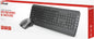 Gaming Pack Trust Silent Wireless Black Keyboard & Mouse Tecla 2 Qwerty