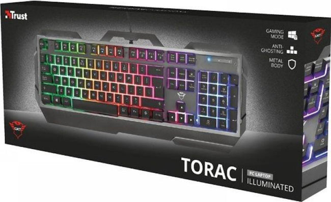 Teclado Trust Torac Gaming Keyboard Gxt856 Hover Image