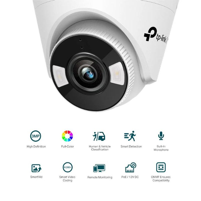 VIGI Cámara IP Turret C430 3MP PlásT Full-Color 2. Main Image
