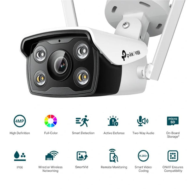 VIGI Cámara IP Bullet C340-W 4MP Plástico FColor 4 Main Image