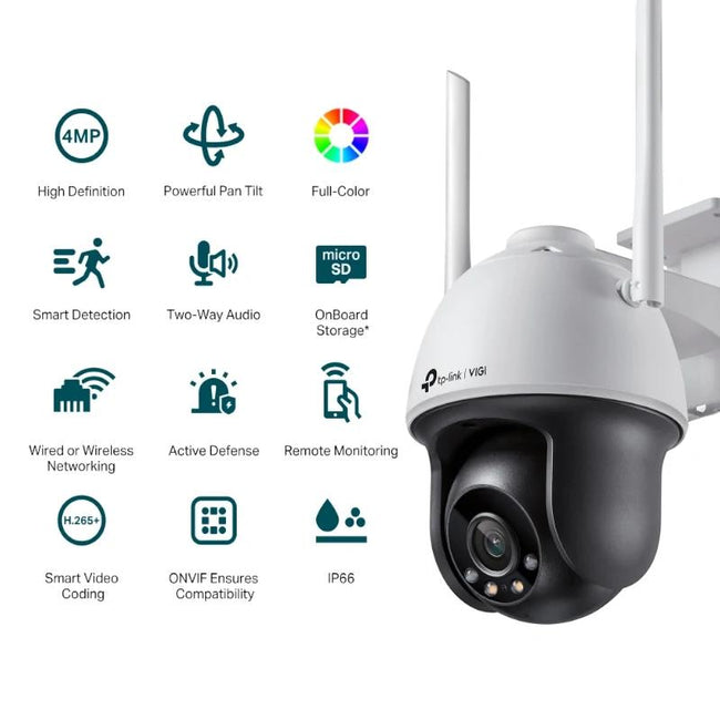VIGI Cámara IP PT C540-W 4MP Plástico FColor Wi-Fi Main Image