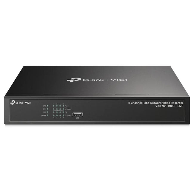 VIGI Grabador IP NVR1008H-8MP Rack 01 HDD 08 C PoE Hover Image