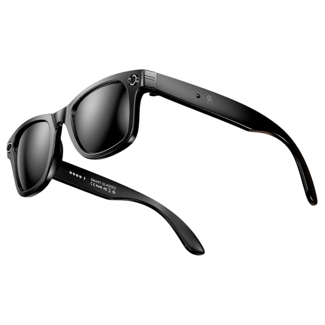 Gafas inteligentes W600 con Cámara IP65 Negro Hover Image