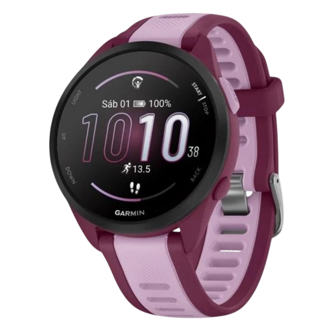 Garmin Forerunner 165 Music Púrpura Hover Image