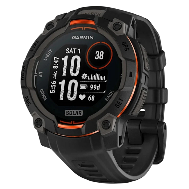 Garmin Instinct 3 45mm Solar Negro Hover Image