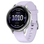 Garmin Venu 4 41 mm Plata con Correa Lila