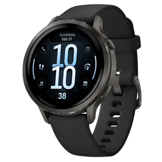 Garmin Venu 4 41 mm Negro con Correa Negra Hover Image