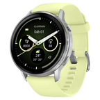 Garmin Venu 4 45 mm Plata con Correa Amarilla