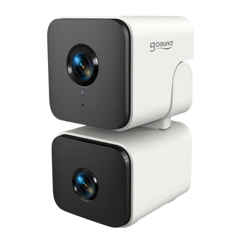 Cámara de Seguridad Gosund PC12 Lente Dual 4MP WiFi Blanco