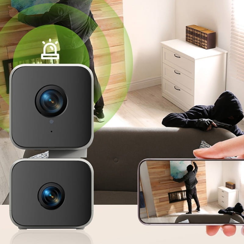 Cámara de Seguridad Gosund PC12 Lente Dual 4MP WiFi Blanco