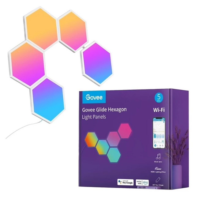 Govee Glide Hexa - Paneles LED Inteligentes Hover Image