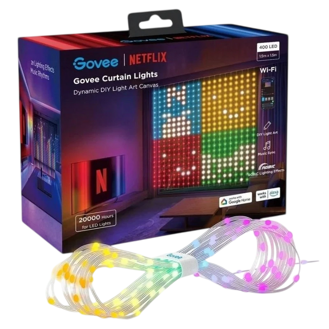 Govee H70BC Edición Netflix - Cortina LED Inteligente Hover Image