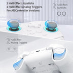 Mando Gulikit KK3 Max NS39 Blanco - Gamepad Compatibles Nintendo Switch, Android, iOS, Windows