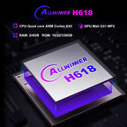H96 Max H618 Plus 4GB/128GB 8K WiFi6 Android 14 - Android TV