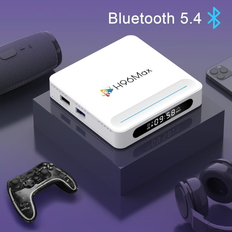 H96 Max H618 Plus 4GB/32GB 8K WiFi6 Android 14 - Android TV
