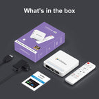 H96 Max H618 Plus 4GB/32GB 8K WiFi6 Android 14 - Android TV
