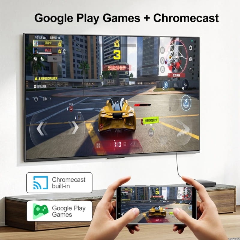 H96 Max S905L3 2GB/16GB 4K WiFi Dual Band Android 14 - Android TV