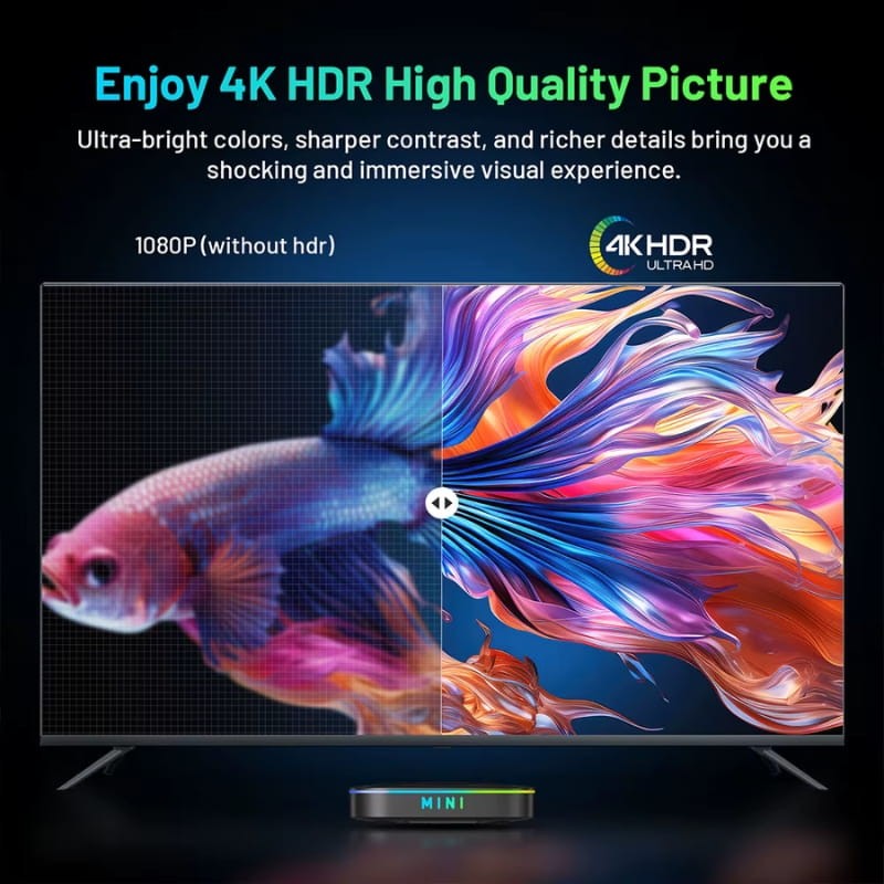 HK1 RBOX K8 MINI 2GB/32GB Android 14