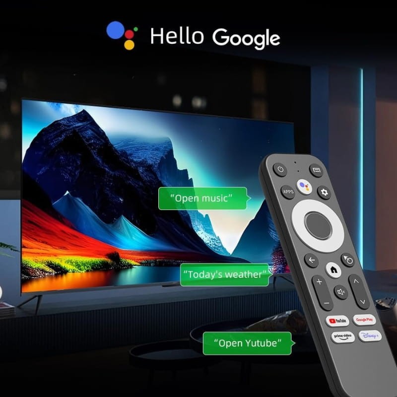 HK1 Rbox W2T S905W2 4GB/32GB Android 11 Negro - Android TV