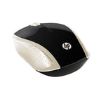 Raton Inalambrico Hp Wireless 200 Negro - Oro