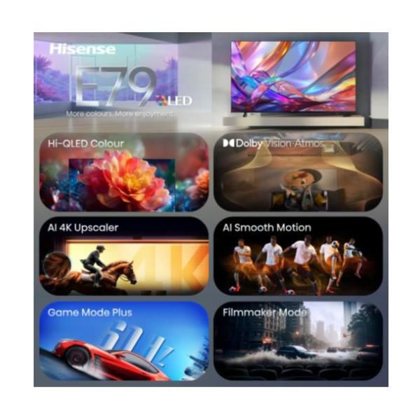Hisense 55E79S Smart TV QLED 55" 4K Ultra HD