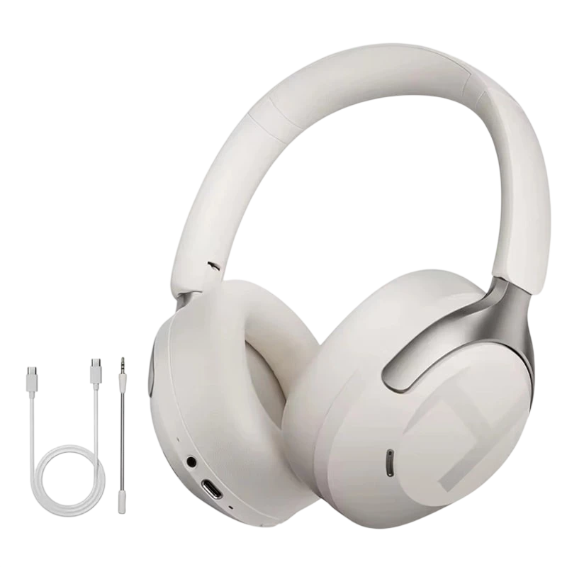 Haylou S40 Beige ANC Bluetooth 6.0 60h Multipunto Auriculares inalámbricos
