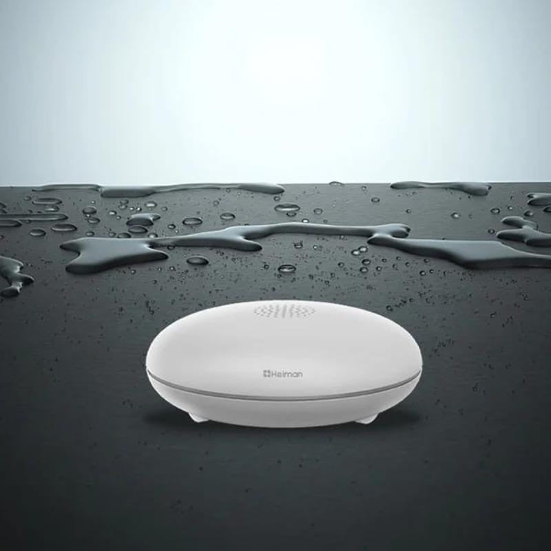 Heiman WS2WL WiFi - Sensor de Fugas de Agua con conectividad WiFi, certificación IP67