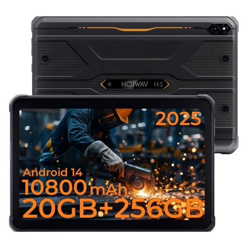 Hotwav R10 Pro 10,1 8GB/256GB WiFi + 4G Naranja Rugged - Desprecintado
