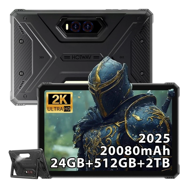 Hotwav R9 Plus 11 8GB/512GB WiFi + 4G Negro Rugged Hover Image
