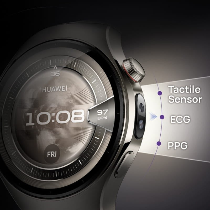 Smartwatch Huawei Watch 5 46 mm Negro - Reloj Inteligente