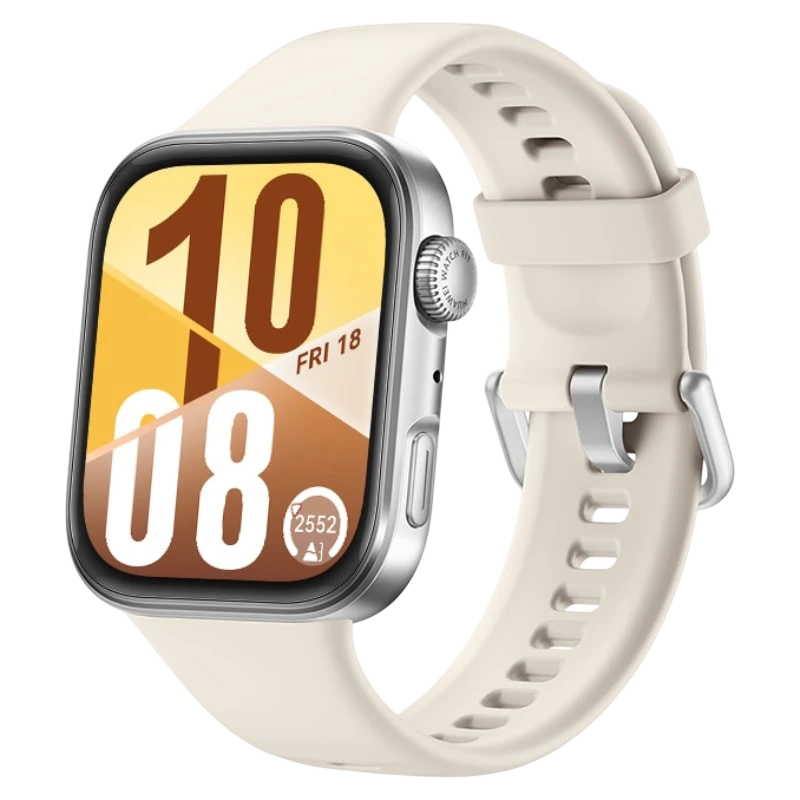 Huawei Watch Fit 4 Blanco 1,82 pulgadas AMOLED GPS NFC 10 días +100 deportes 5ATM