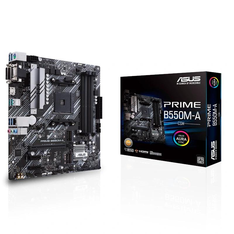 ASUS Placa Base PRIME B550M-A/CSM mATX AM4