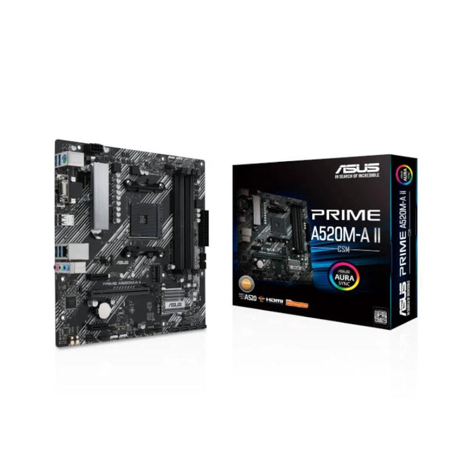 Asus Placa Base PRIME A520M-A II CSM mATX AM4 Hover Image