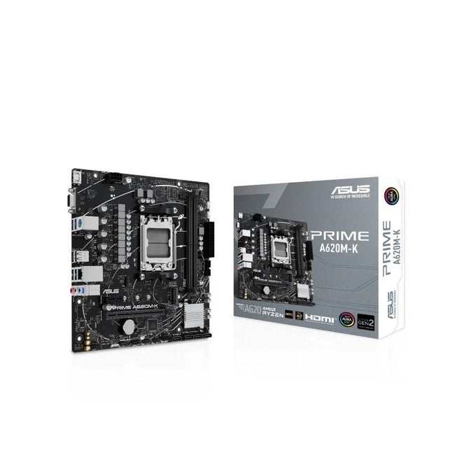 ASUS Placa Base PRIME A620M-K mATX AM5 Hover Image