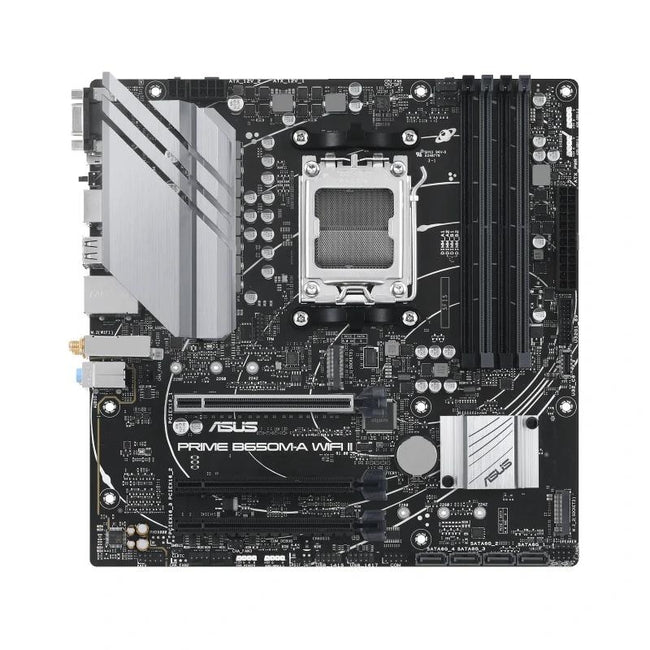 ASUS Placa Base PRIME B650M-A WIFI II mATX AM5 Hover Image