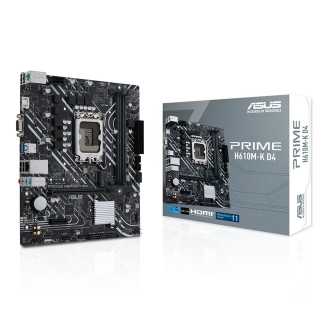 ASUS Placa Base PRIME H610M-K D4 mATX LGA1700 Hover Image
