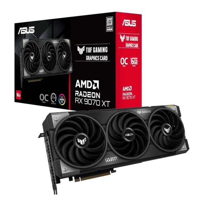 ASUS VGA AMD TUF RX 9070XT O16G GAMING DDR6 Hover Image