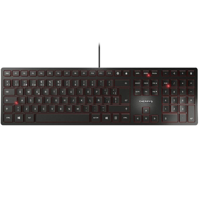 Teclado Cherry Kc 6000 Slim Ultraplano Negro Hover Image