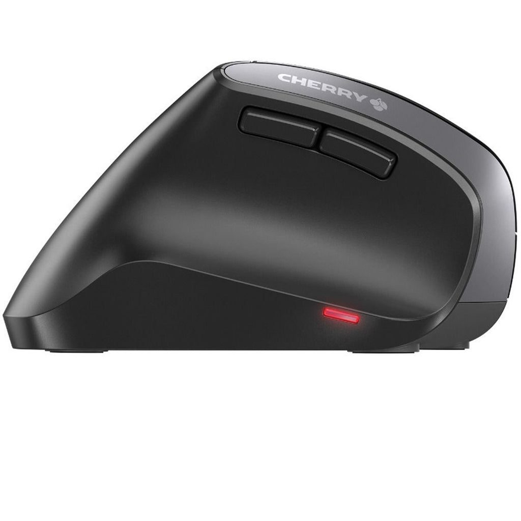 Mouse Raton Cherry Inalambrico Mw 4500 Para Zurdos 6 Botones Optico 1200dpi Negro