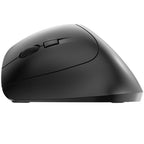 Mouse Raton Cherry Inalambrico Mw 4500 Para Zurdos 6 Botones Optico 1200dpi Negro