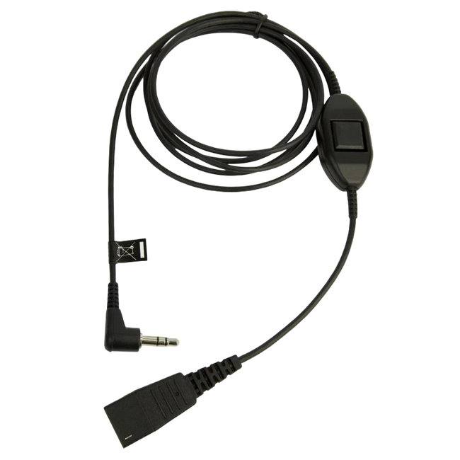 Cable Jabra 8735-019 QD/3,5mm Negro Hover Image