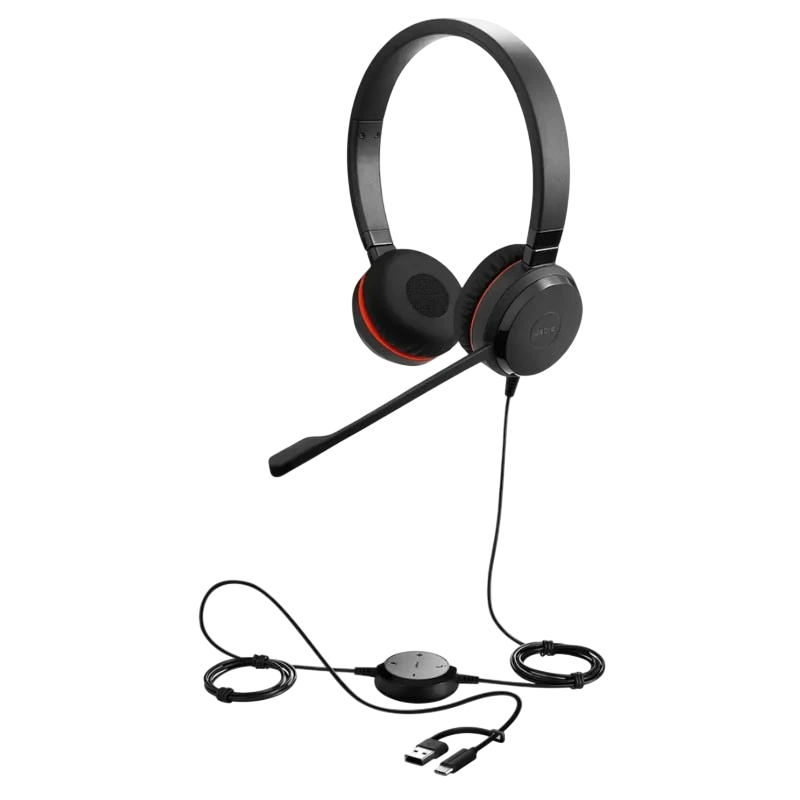 Jabra Evolve 20 SE MS Stereo USB-C Diadema con micrófono Auriculares