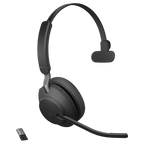 Jabra Evolve2 65 MS Mono (USB-A) Negro