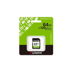 Tarjeta de Memoria Kingston CANVAS Select Plus 64GB SD XC/ Clase 10/ 100MBs