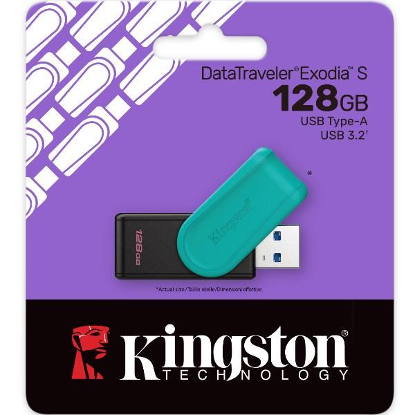 Pendrive 128gb Usb 3.2 Kingston Dt Exodia S