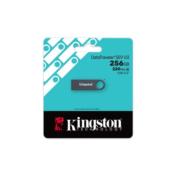 Pendrive KINGSTON Datatraveler SE9 - 256GB  USB 3.2  Negro