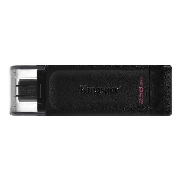Pendrive KINGSTON DataTraveler 70 - 256GB  USB Tipo C  Negro