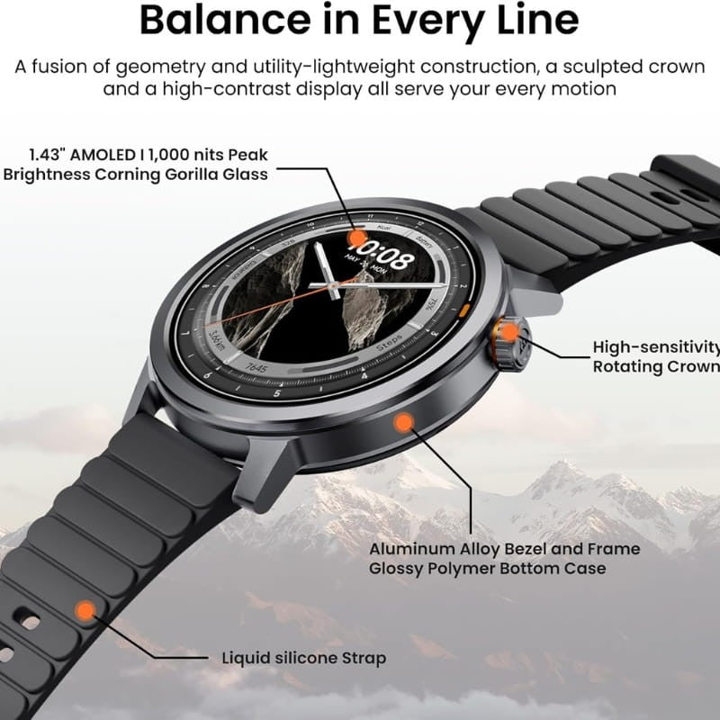 Smartwatch Kospet ORB Plata - Reloj Inteligente